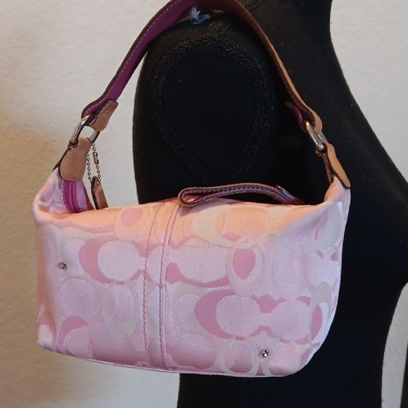 *Upcycled* Authentic Coach Ladybug Y2k Pink Handbag 🐞 - Picture 6 of 15